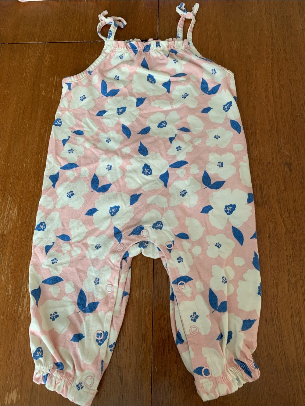 🍊5/$25 Joe Fresh Floral Romper size 6-12m